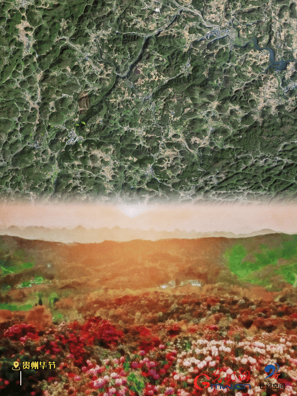 清明游玩賞花圖鑒來了！衛(wèi)星鏡頭帶你先睹為快